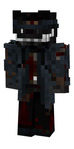 Black skin: body, front render