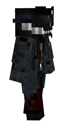 Black skin: body, right side render