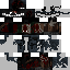Black skin: raw texture render