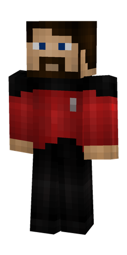 Black skin: body, front render