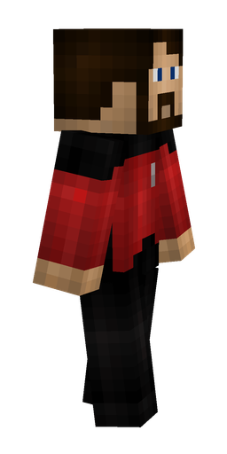 Black skin: body, right side render