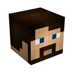 Black skin: head render