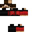 Black skin: raw texture render