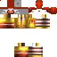 Classic skin: raw texture render