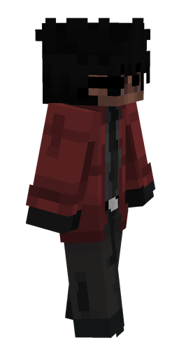 Black skin: body, right side render