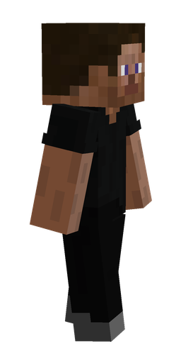 Black skin: body, right side render
