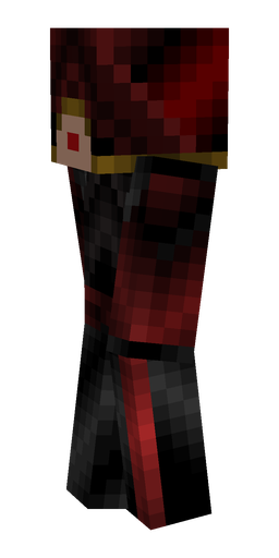 Black skin: body, left side render
