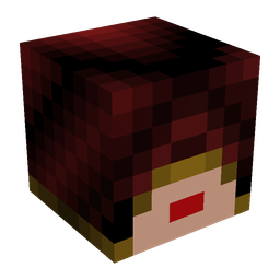 Black skin: head render