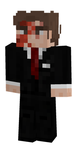 Black skin: body, front render