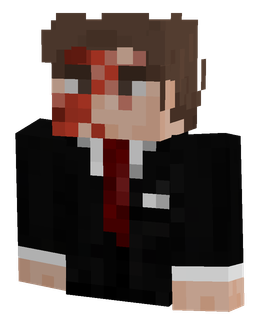 Black skin: bust render