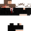 Black skin: raw texture render