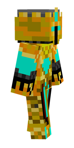 Black skin: body, right side render