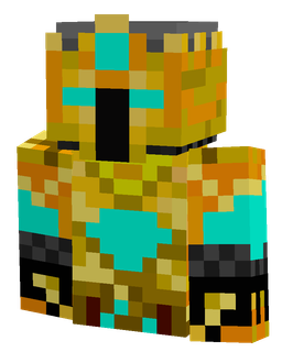 Black skin: bust render