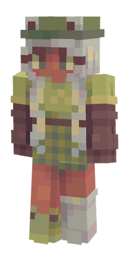 Rainbow skin: body, front render