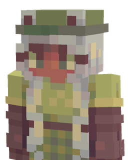 Rainbow skin: bust render