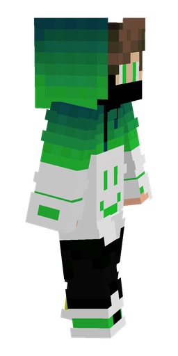 Black skin: body, right side render
