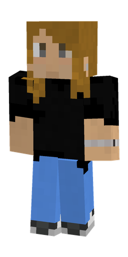 Black skin: body, front render