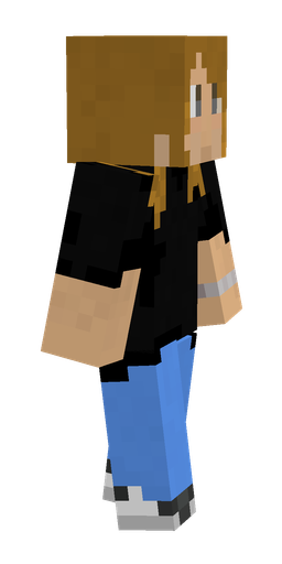 Black skin: body, right side render