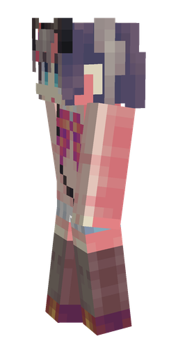 Gray skin: body, left side render