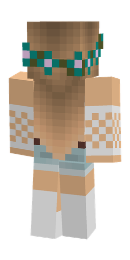 Classic skin: body, back render