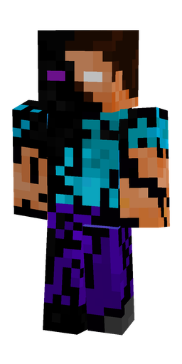 Black skin: body, front render