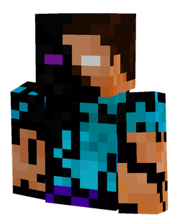 Black skin: bust render