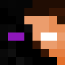 Black skin: face render