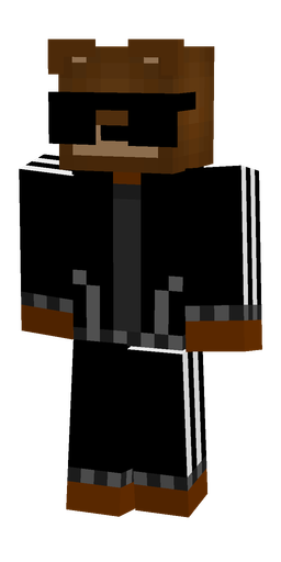 Black skin: body, front render