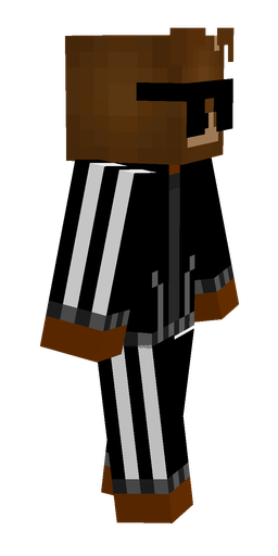 Black skin: body, right side render