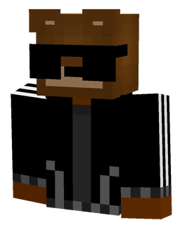 Black skin: bust render