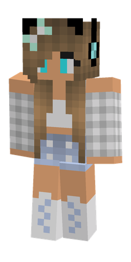 Brown skin: body, front render