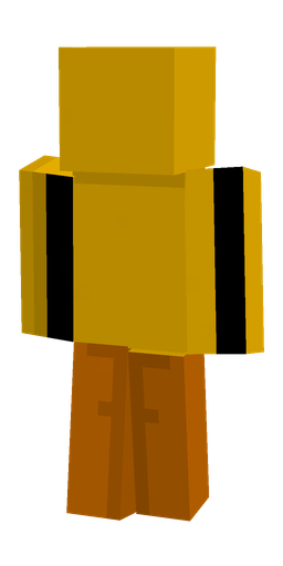 Brown skin: body, back render
