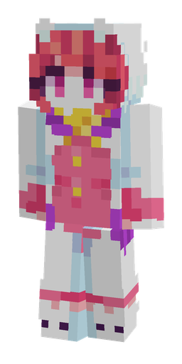 Blue skin: body, front render