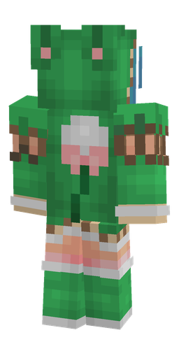 Classic skin: body, back render