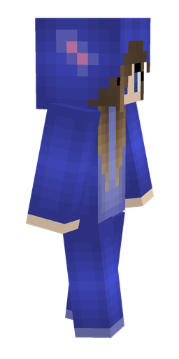 Blue skin: body, right side render