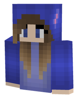 Blue skin: bust render