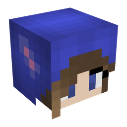 Blue skin: head render