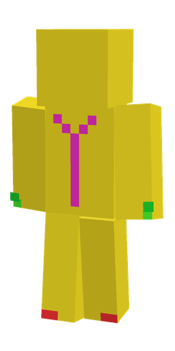 Classic skin: body, back render