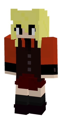 Black skin: body, front render