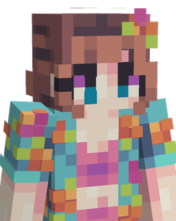 Blue skin: bust render