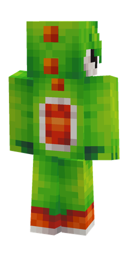 Classic skin: body, back render
