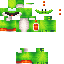 Classic skin: raw texture render