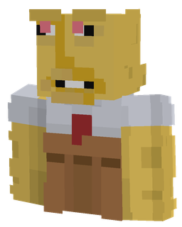 Blue skin: bust render
