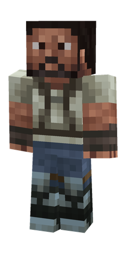 Black skin: body, front render
