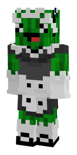 Black skin: body, front render