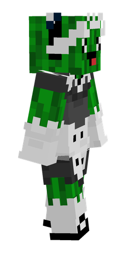 Black skin: body, right side render