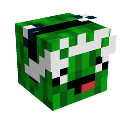 Black skin: head render