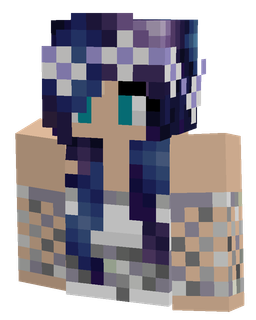 Blue skin: bust render