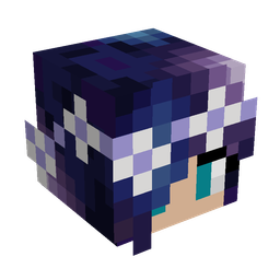 Blue skin: head render