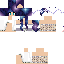 Blue skin: raw texture render